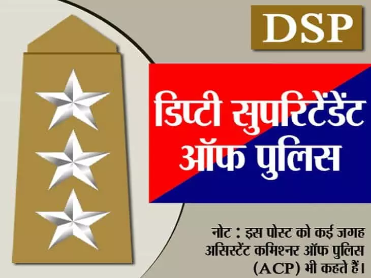 पुलिस उपाधीक्षक (DSP) Deputy Superintendent of Police